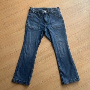 Banana Republic Crop Flare Mid-Rise Jeans - Women’s 27 Petite